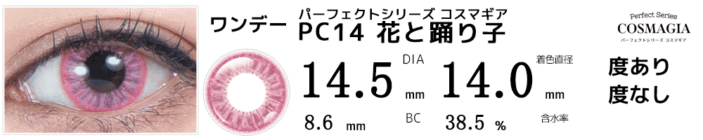 パーフェクトシリーズ コスマギア PC14 花と踊り子