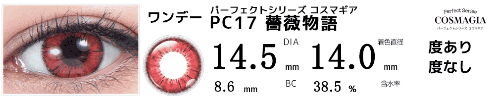 パーフェクトシリーズ コスマギア PC17 薔薇物語