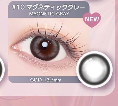 ワンデーリフレア エーアイ マグネティックグレーレンズ詳細