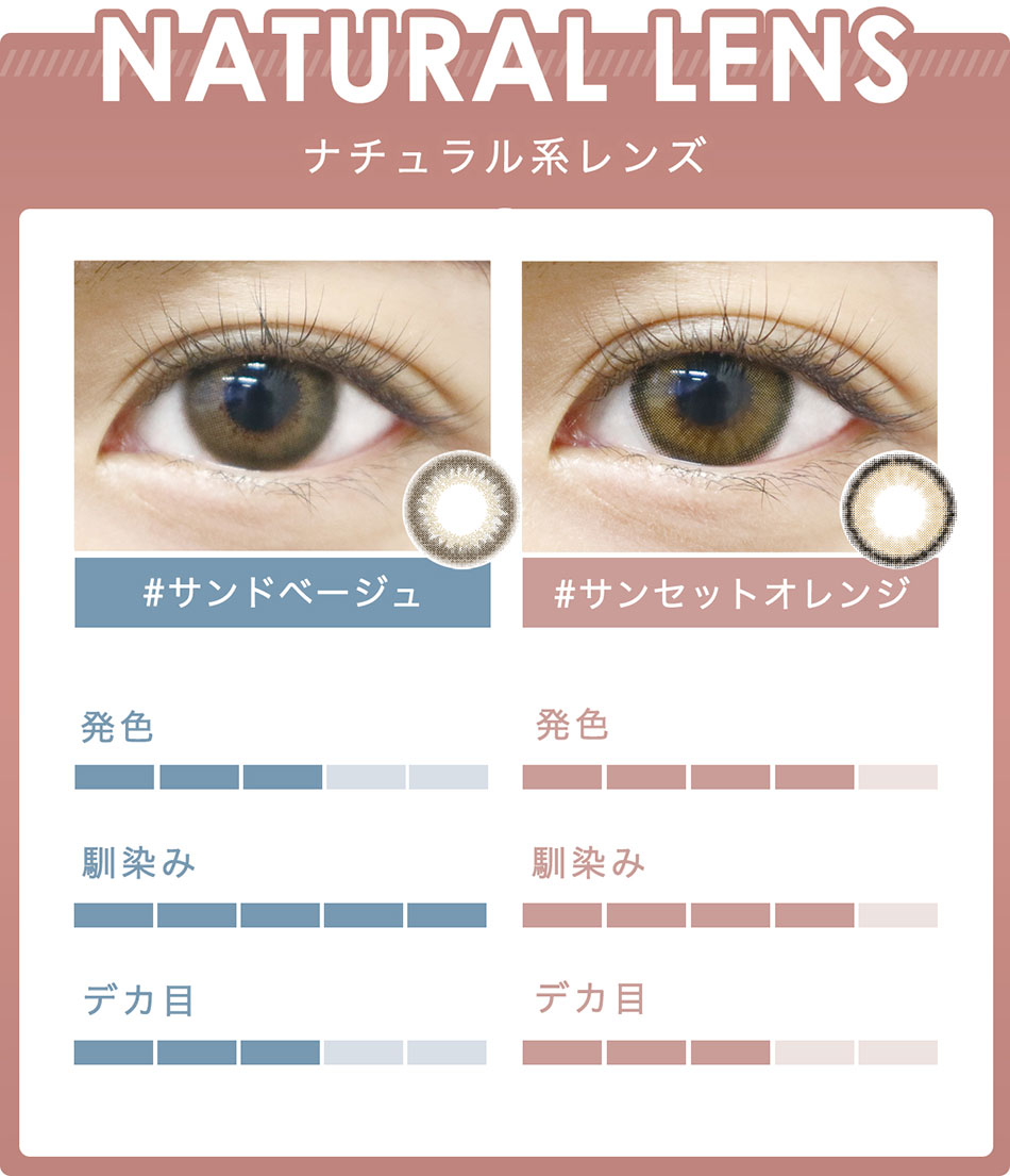 アイメイジングEYEMAZING ナチュラル系レンズ