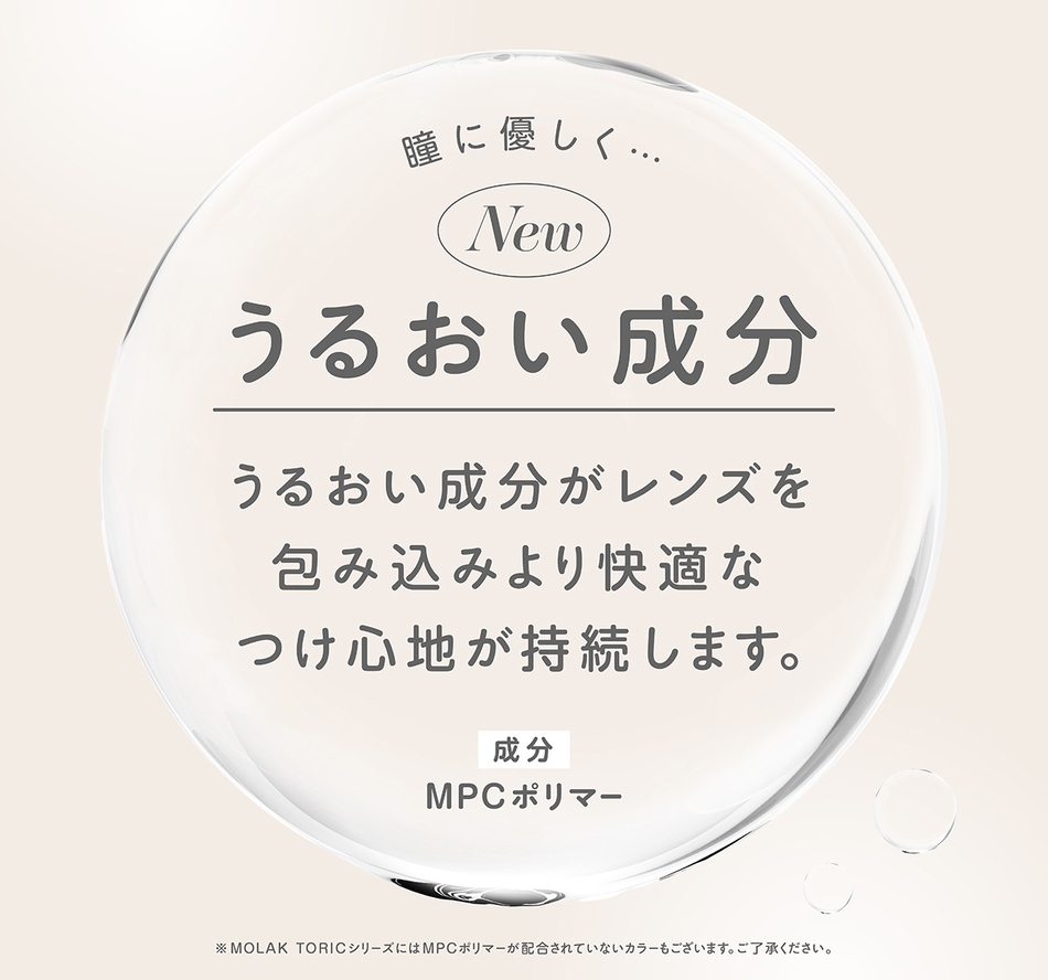 モラク トーリック ワンデー レンズポイント画像