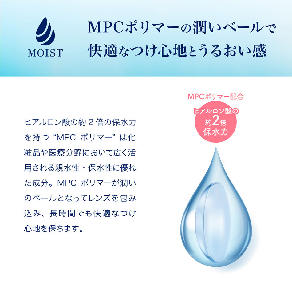 ピュアアクアワンデー【 UV Moist 38 】byZERU. MOIST