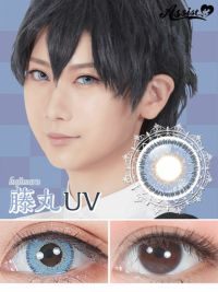 アシストシュシュ HANABIワンデーUV 藤丸UV サムネイル画像|コスプレカラコン通販アイトルテ