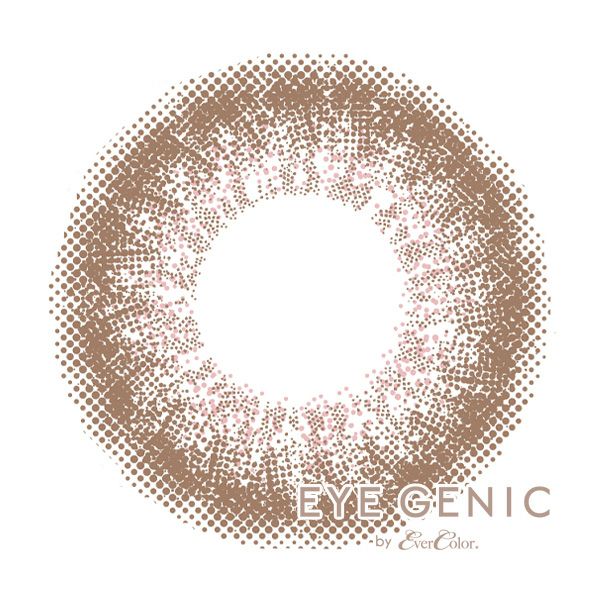 度なしアイジェニックbyエバーカラー スフレコーラル レンズ画像|コスプレカラコン通販アイトルテ