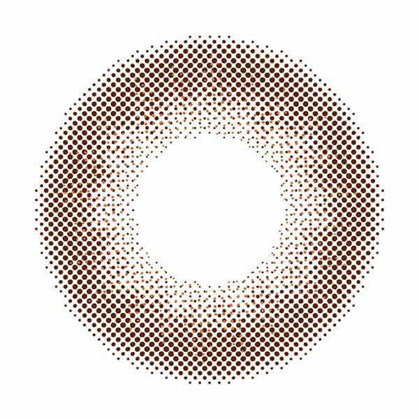 トパーズ(さっしーカラコン)　ストロベリークォーツ  レンズ画像|コスプレカラコン通販アイトルテ