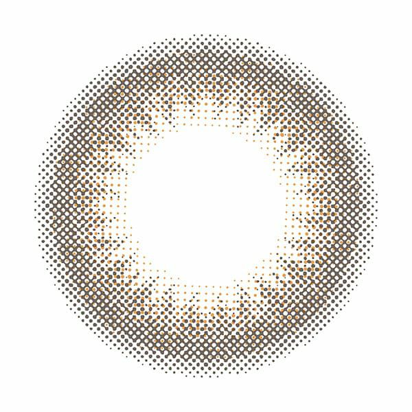 トパーズ(さっしーカラコン)　オパール レンズ画像|コスプレカラコン通販アイトルテ