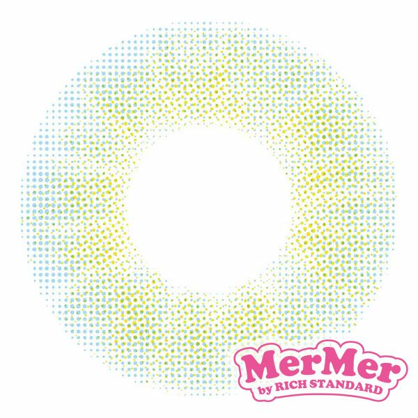 メルメルMerMer by リッチスタンダード シーブルー レンズ画像|コスプレカラコン通販アイトルテ