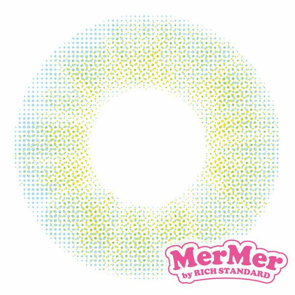 メルメルMerMer by リッチスタンダード シーブルー レンズ画像|コスプレカラコン通販アイトルテ