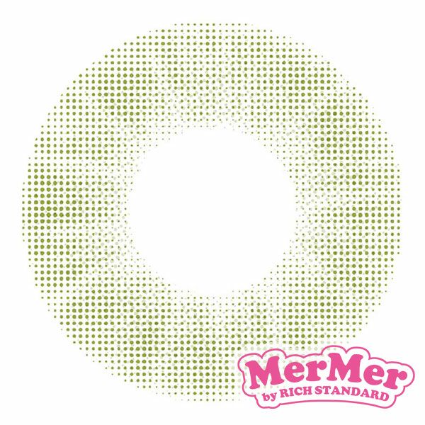 メルメルMerMer by リッチスタンダード シーグリーン レンズ画像|コスプレカラコン通販アイトルテ