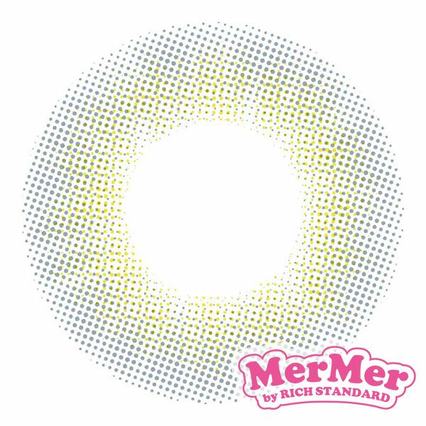 メルメルMerMer by リッチスタンダード スモーキーグレージュ レンズ画像|コスプレカラコン通販アイトルテ