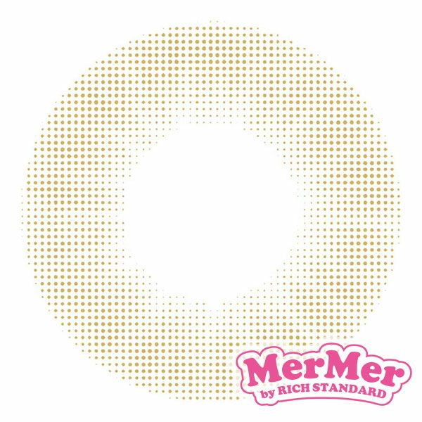 メルメルMerMer by リッチスタンダード サーモン レンズ画像|コスプレカラコン通販アイトルテ