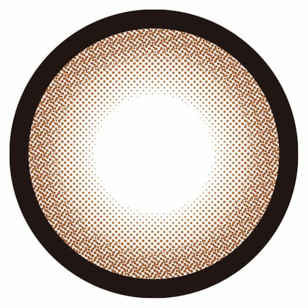 colorsカラーズ★ワンデー★ナチュラルリングブラウン レンズ画像|コスプレカラコン通販アイトルテ