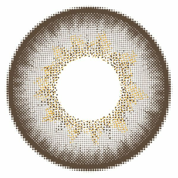 colorsカラーズ★ワンデー★メガブラウン レンズ画像|コスプレカラコン通販アイトルテ