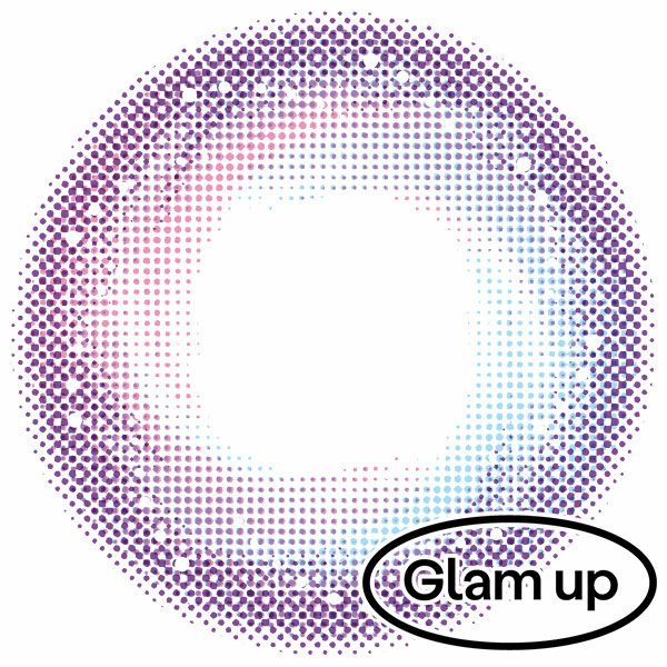 グラムアップGlam up スターリーバイオレット レンズ画像|コスプレカラコン通販アイトルテ