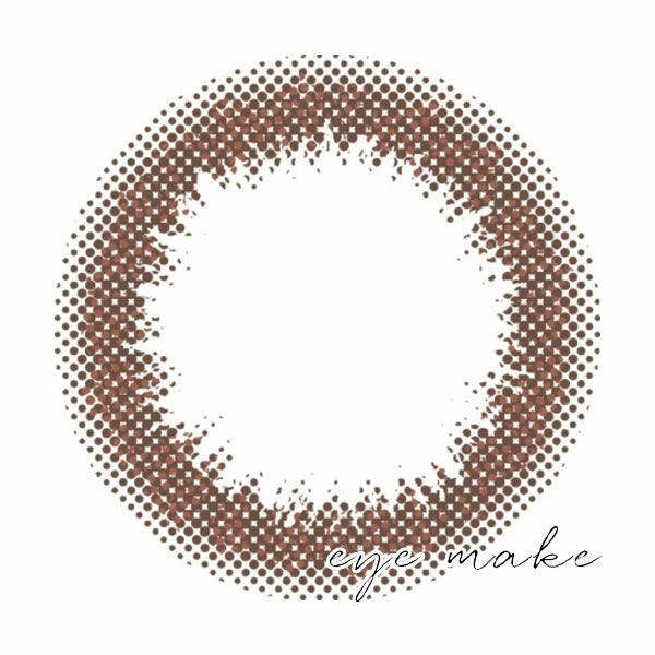 アイメイクマンスリー eyemake ブラウン レンズ画像|コスプレカラコン通販アイトルテ