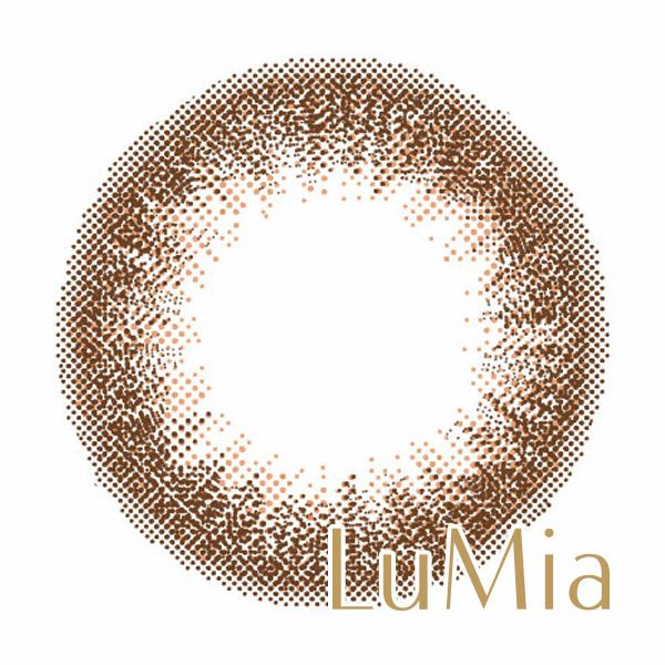 ルミアワンデー14.5mm スウィートブラウン レンズ画像|コスプレカラコン通販アイトルテ