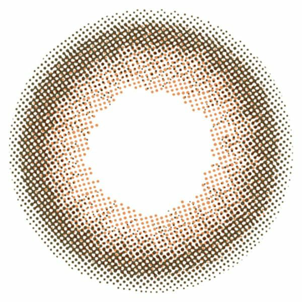 colorsカラーズ★ワンデー★ナチュラルベージュブラウンレンズ画像|コスプレカラコン通販アイトルテ