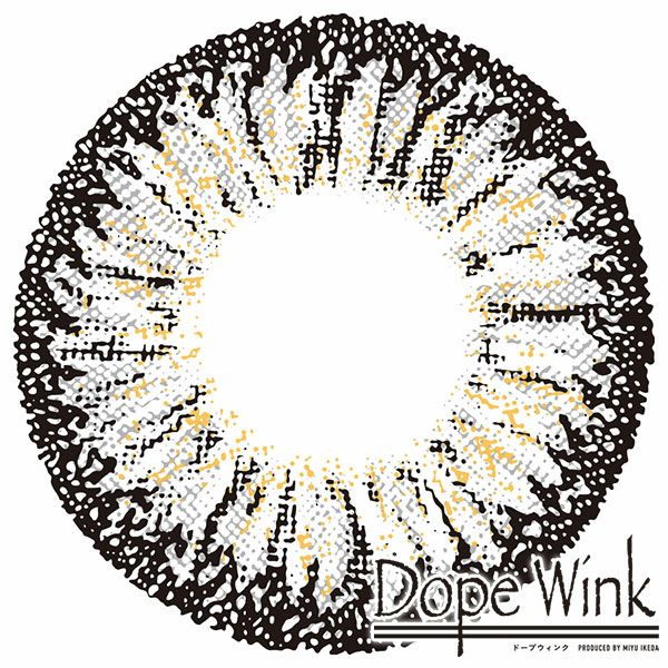 ドープウィンクワンデーDopeWink スパイシーグレーレンズ画像|コスプレカラコン通販アイトルテ