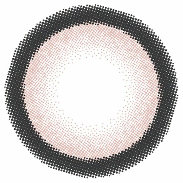 フルーリーFlurry by colors リングピンクブラウンレンズ画像|コスプレカラコン通販アイトルテ