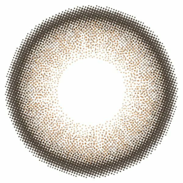 フルーリーFlurry by colors ライトカーキブラウンレンズ画像|コスプレカラコン通販アイトルテ