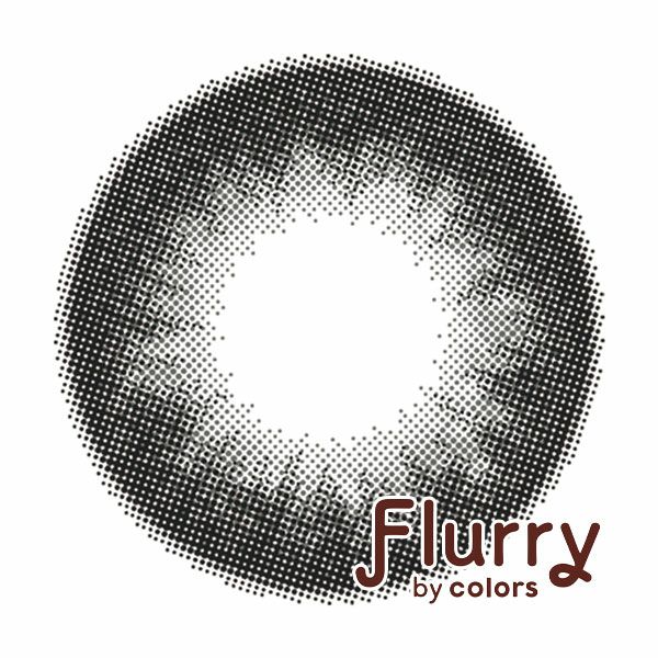 フルーリーFlurry by colors チュールブラックレンズ画像|コスプレカラコン通販アイトルテ