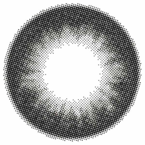 フルーリーFlurry by colors チュールブラックレンズ画像|コスプレカラコン通販アイトルテ