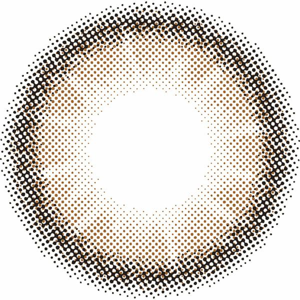 モラクワンデー MOLAK 1day ダズルベージュレンズ画像|コスプレカラコン通販アイトルテ