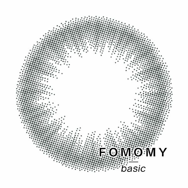 フォモミベーシックFOMOMY BASIC ベーシックブラックレンズ画像|コスプレカラコン通販アイトルテ