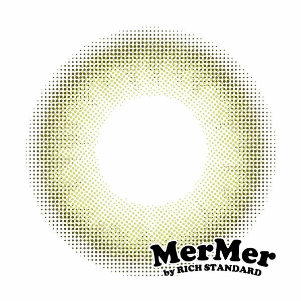 MerMerメルメルbyリッチスタンダード ジェムシリーズ ジェムグリーンレンズ画像|コスプレカラコン通販アイトルテ