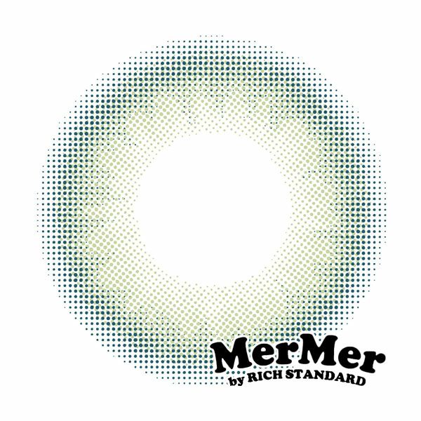 MerMerメルメルbyリッチスタンダード ジェムシリーズ ジェムブルーレンズ画像|コスプレカラコン通販アイトルテ