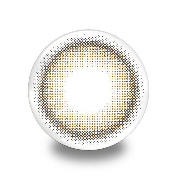 パースperse テディブラウンレンズ画像|コスプレカラコン通販アイトルテ