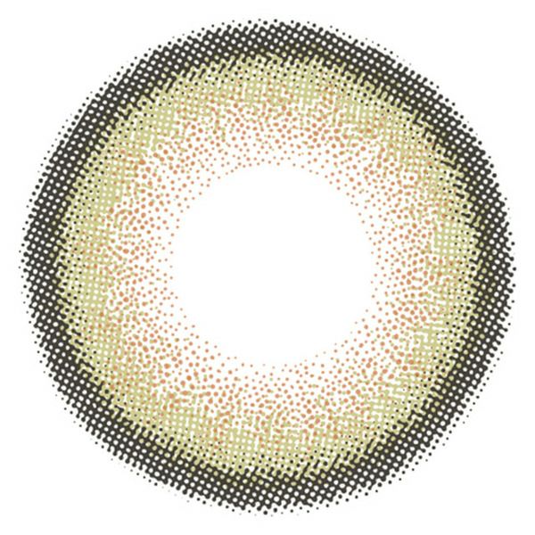 フルーリーワンデーFlurry by カラーズ ライトカーキブラウンレンズ画像|コスプレカラコン通販アイトルテ