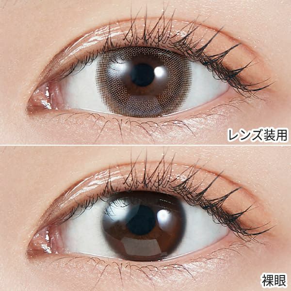 モラクマンスリー MOLAK 1month ダークピオニー装着画像|コスプレカラコン通販アイトルテ