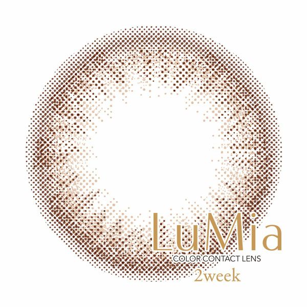 ルミアLuMia 2week UV クォーツブラウンレンズ画像|コスプレカラコン通販アイトルテ