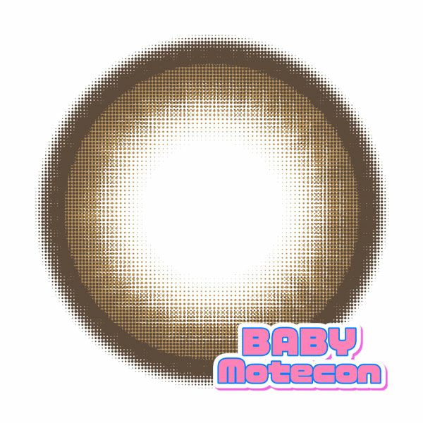 ベイビーモテコンワンデーBABY motecon ベイビーリングベージュレンズ画像|コスプレカラコン通販アイトルテ