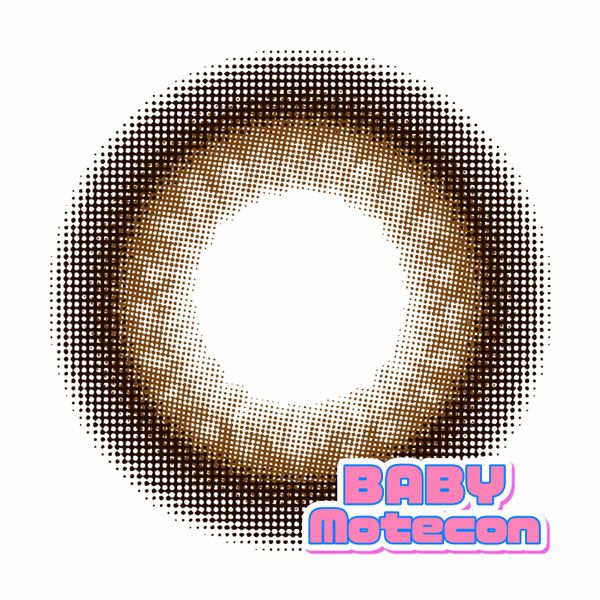 ベイビーモテコンワンデーBABY motecon ベイビーチョコレンズ画像|コスプレカラコン通販アイトルテ