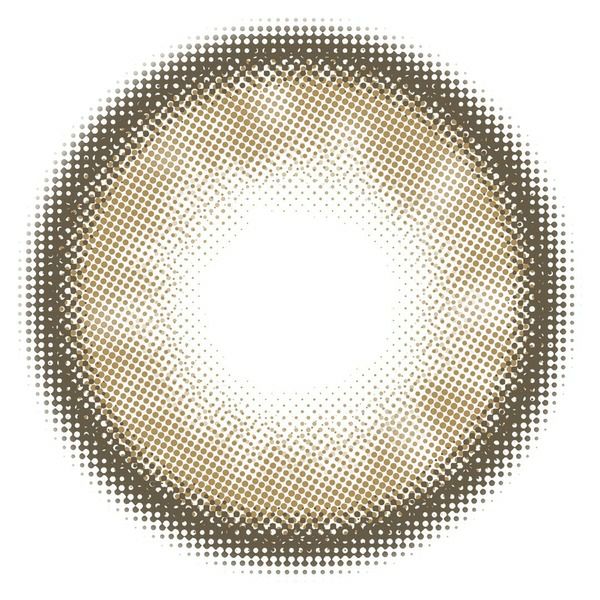 レンズミー オマイオ（LENS ME omyo）シスターオリーブブラウンレンズ画像
