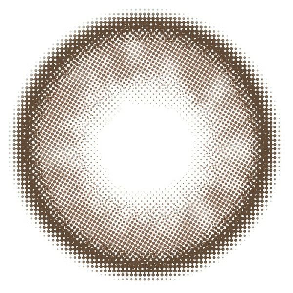 レンズミー オマイオ（LENS ME omyo）シスターチョコブラウンレンズ画像