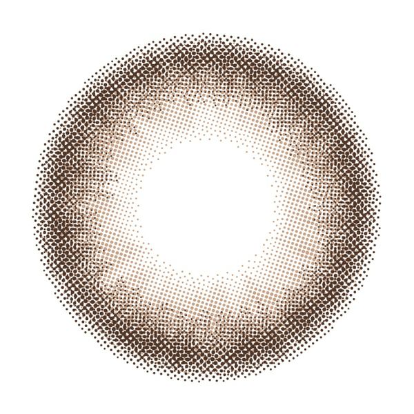 #トリコニナルTORICONINARU ゾッコンブラウンレンズ画像|コスプレカラコン通販アイトルテ