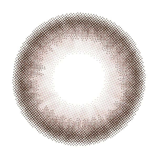 #トリコニナルTORICONINARU メロメロブラウンレンズ画像|コスプレカラコン通販アイトルテ