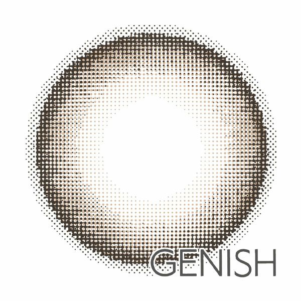 ジェニッシュUV GENISH #24ブロンズレンズ画像|コスプレカラコン通販アイトルテ