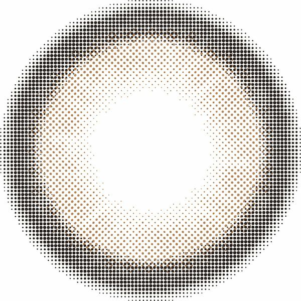 モラクマンスリー MOLAK 1month ブラウンバニーレンズ画像|コスプレカラコン通販アイトルテ