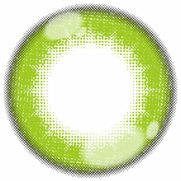 アシストシュシュ パピーラワンデーシロップ キウイシロップレンズ画像|コスプレカラコン通販アイトルテ