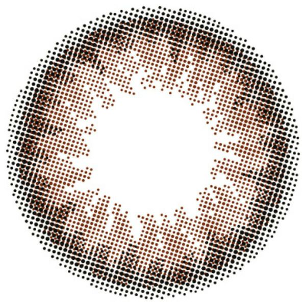 エンジェルカラー バンビシリーズナチュラルワンデー ナチュラルヌードレンズ画像|コスプレカラコン通販アイトルテ