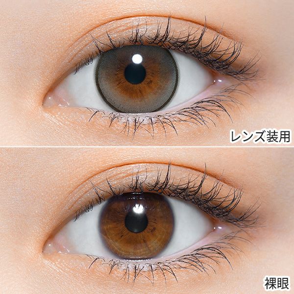 パースperse コアラグレー装着画像|コスプレカラコン通販アイトルテ