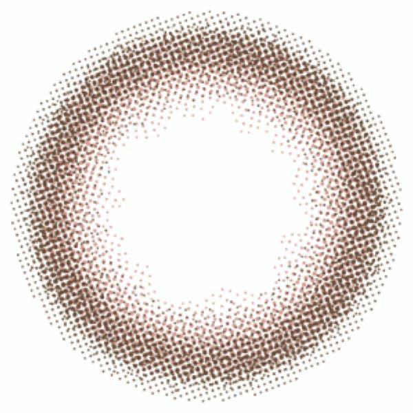 チューズミーChu's me ピーチブラウンレンズ画像|コスプレカラコン通販アイトルテ