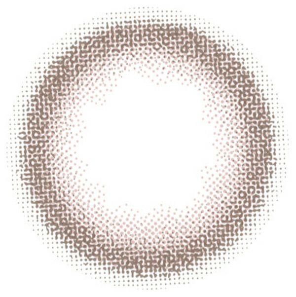 チューズミーマンスリーChu's me ピーチブラウンレンズ画像|コスプレカラコン通販アイトルテ