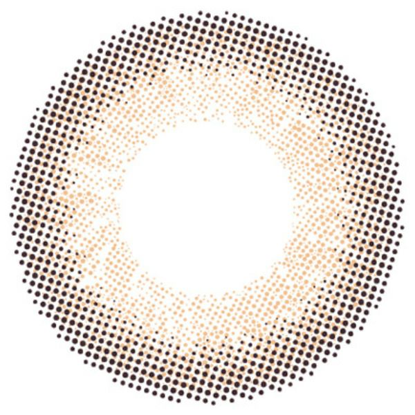 チューズミーマンスリーChu's me シフォンブラウンレンズ画像|コスプレカラコン通販アイトルテ