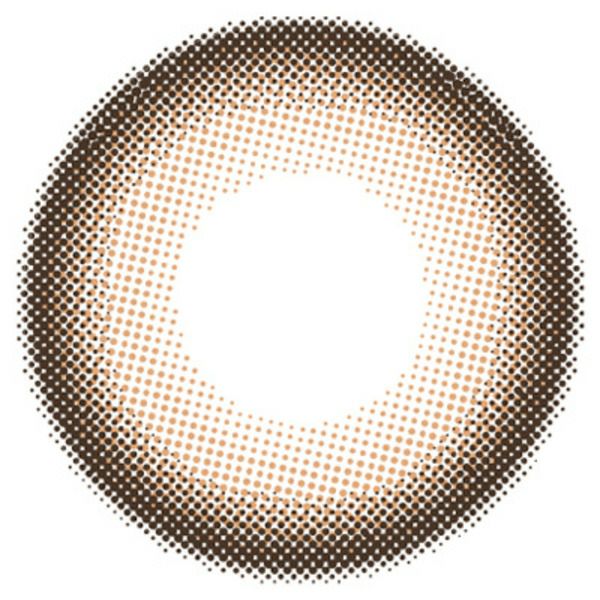 チューズミーマンスリーChu's me モイストブラウンレンズ画像|コスプレカラコン通販アイトルテ