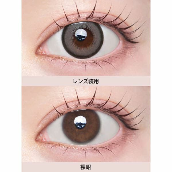 ワンデーリフレア エーアイa-eye ノヴァグレージュ装着画像|コスプレカラコン通販アイトルテ